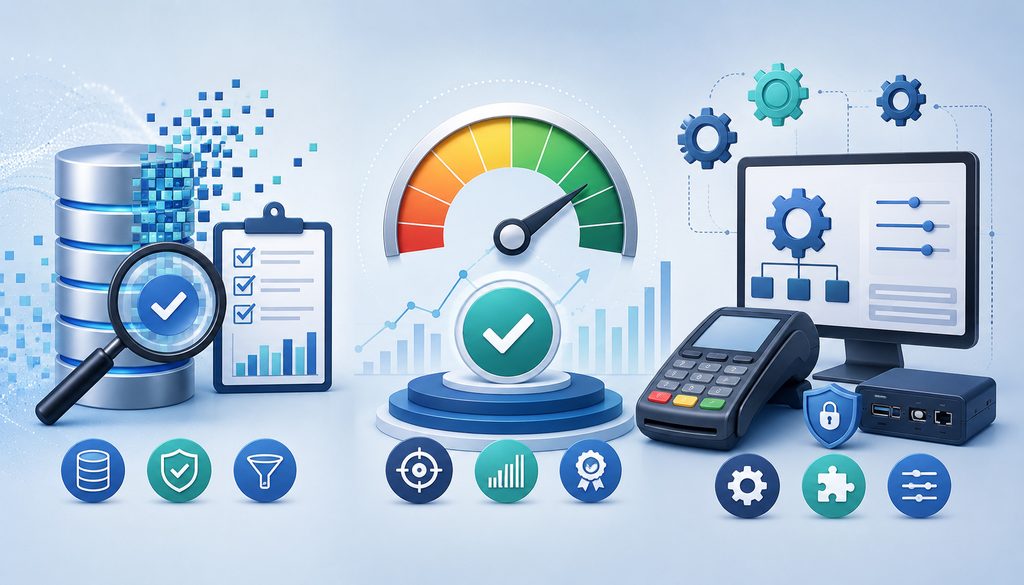 Data quality, MCC accuracy, and acquirer configuration illustration